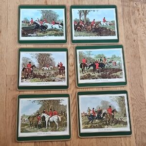Pimpernel English Fox Hunting Placemats